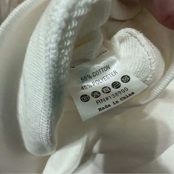 Shiraleah NWT Bride Long Sleeve Ivory Sweatshirt Size M - Picture 7 of 7